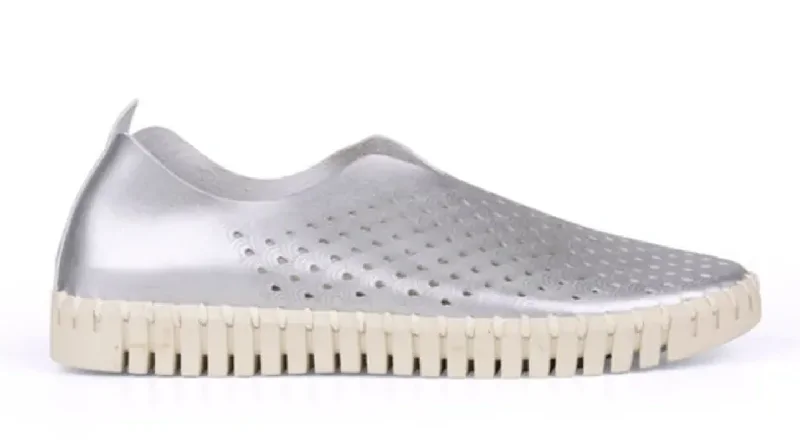 WOMEN'S ILSE JACOBSEN TULIP SLIP-ON | SILVER