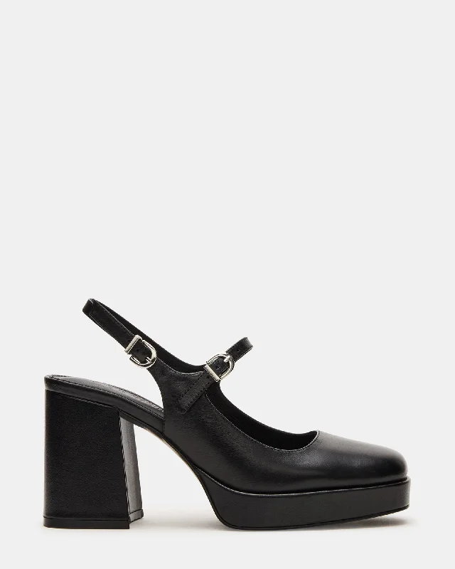 MITRIA BLACK LEATHER