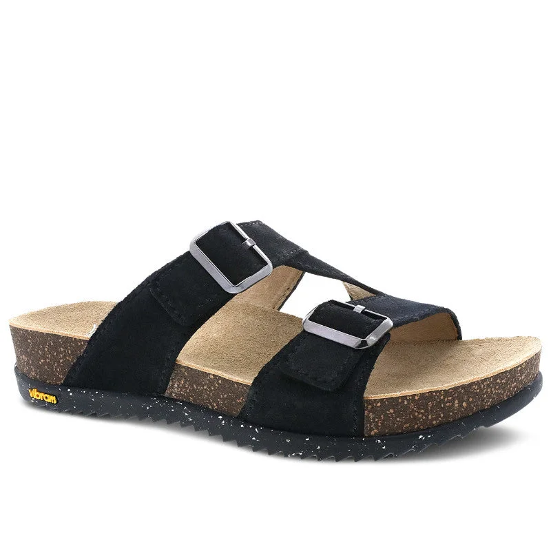 Women’s Dansko Dayna Sandal – Black Suede
