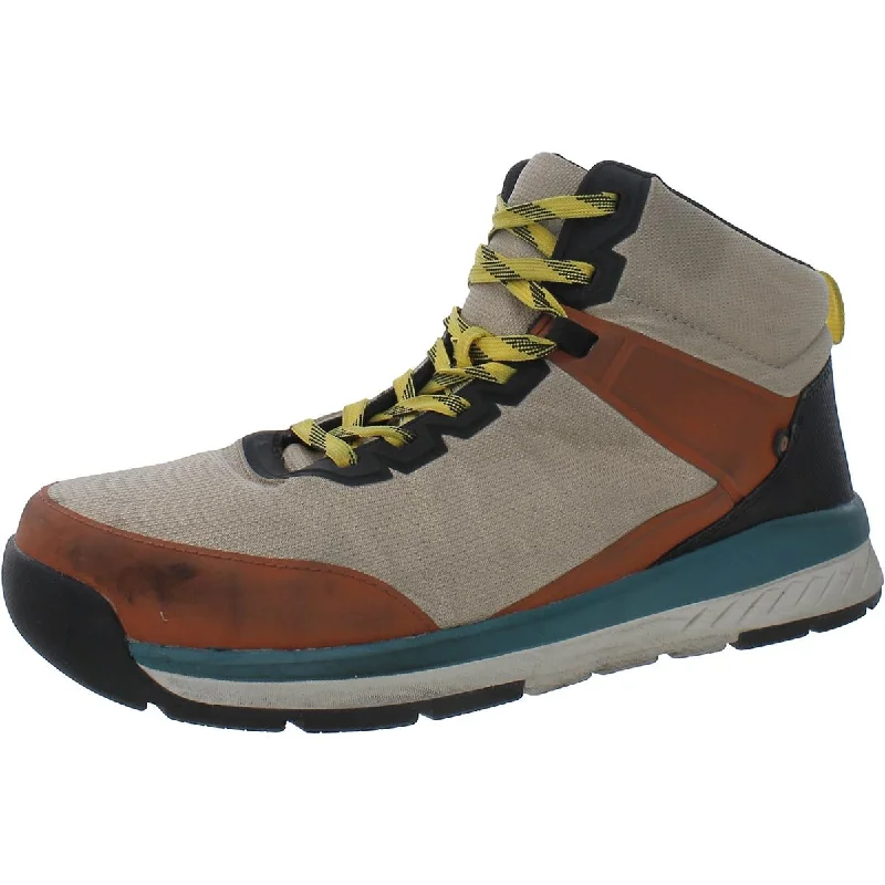 Bogs Mens Slate Mid CT Composite Toe Slip Resistant Work & Safety Boots
