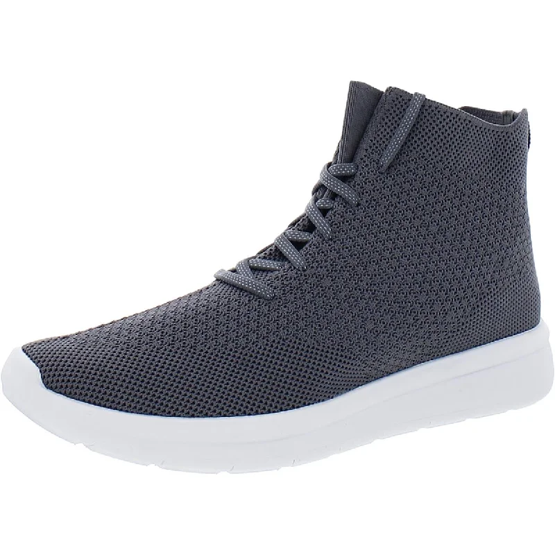 Cloudsteppers by Clarks Womens Ezera Mid Knit Fashion High-Top Sneakers