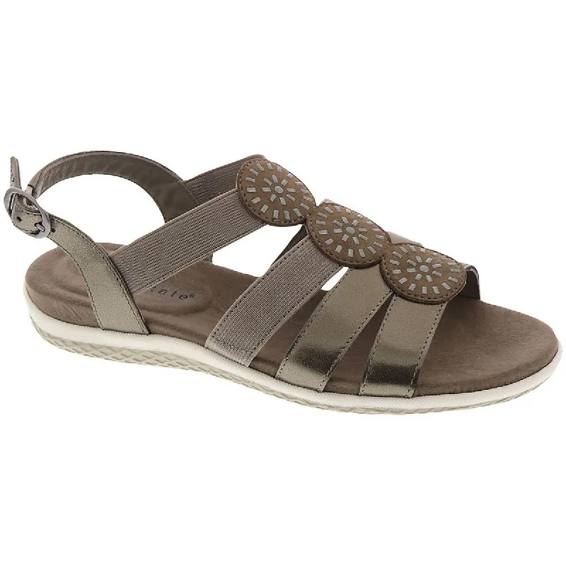 David Tate Womens Quinn Ankle Strap Strappy Slingback Sandals