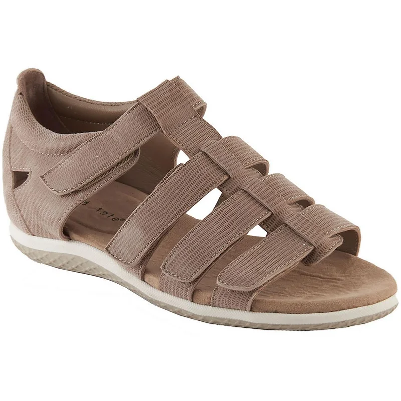 David Tate Womens Shala Suede Caged Sport Sandals