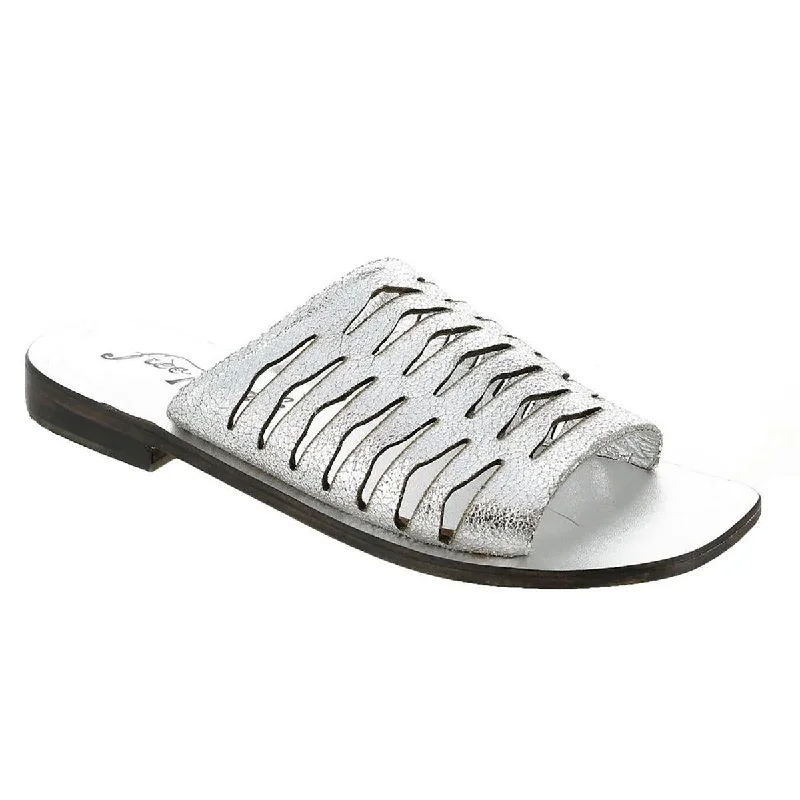 Free People Womens Slice Of Sun Slip On Casual Slide Sandals