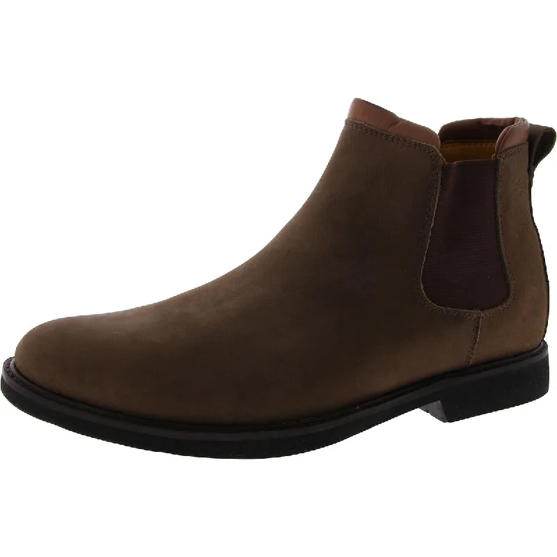 Marc Joseph Mens Austin Leather Ankle Chelsea Boots
