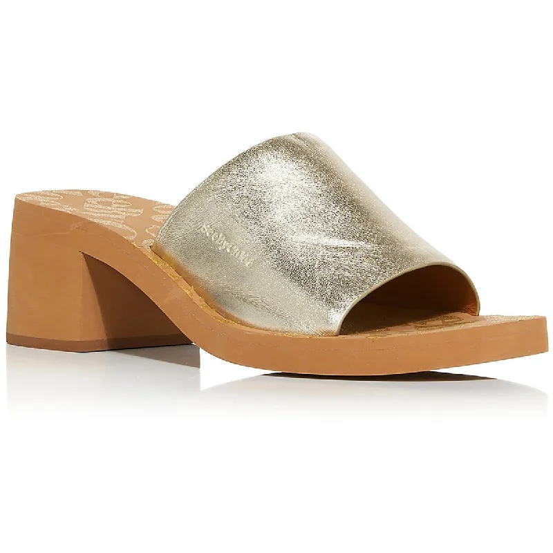 See by Chloe Womens Essie Slip On Casual Block Heel