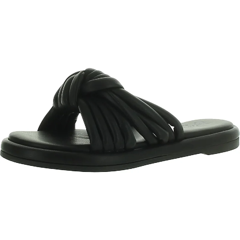 Seychelles Womens Simply The Best Faux Leather Strappy Slide Sandals